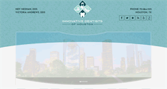 Desktop Screenshot of innovativedentistsofhouston.com